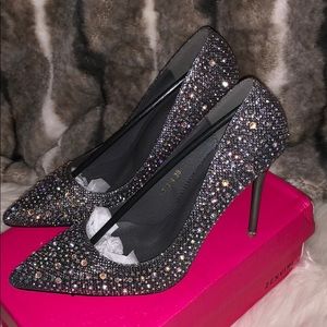Crystal embellished Zenvimi heels